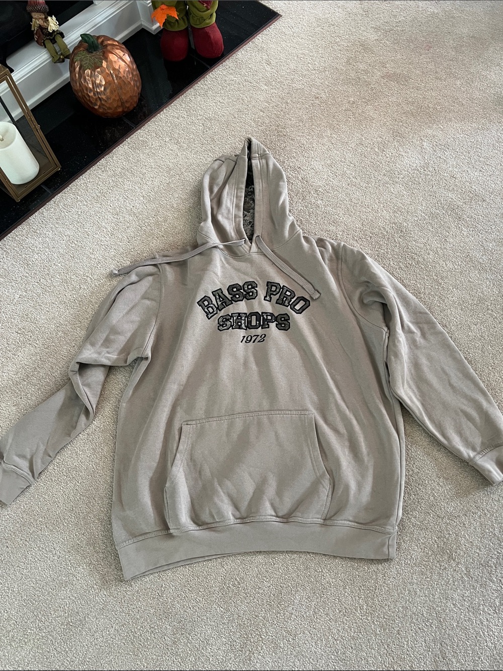 Bass Pro Shops Men's Hoodie in Light Taupe